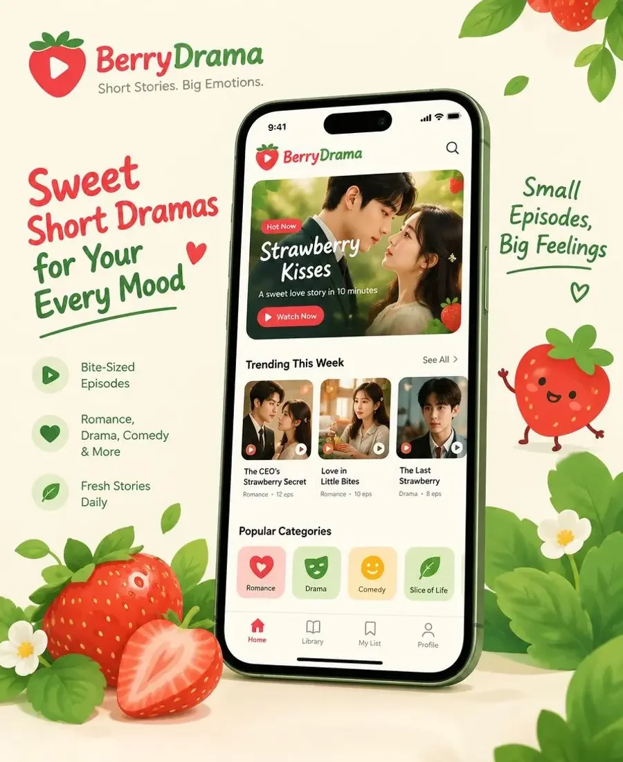 红果短视APP界面预览 - 红果短视